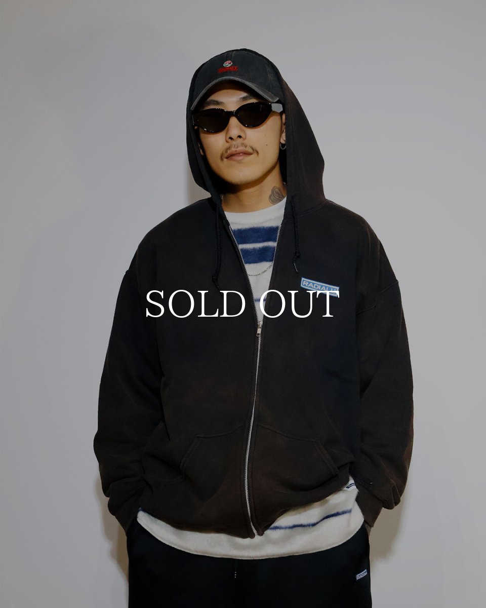 画像3: RADIALL  WHEELS - ZIP UP HOODIE (3)