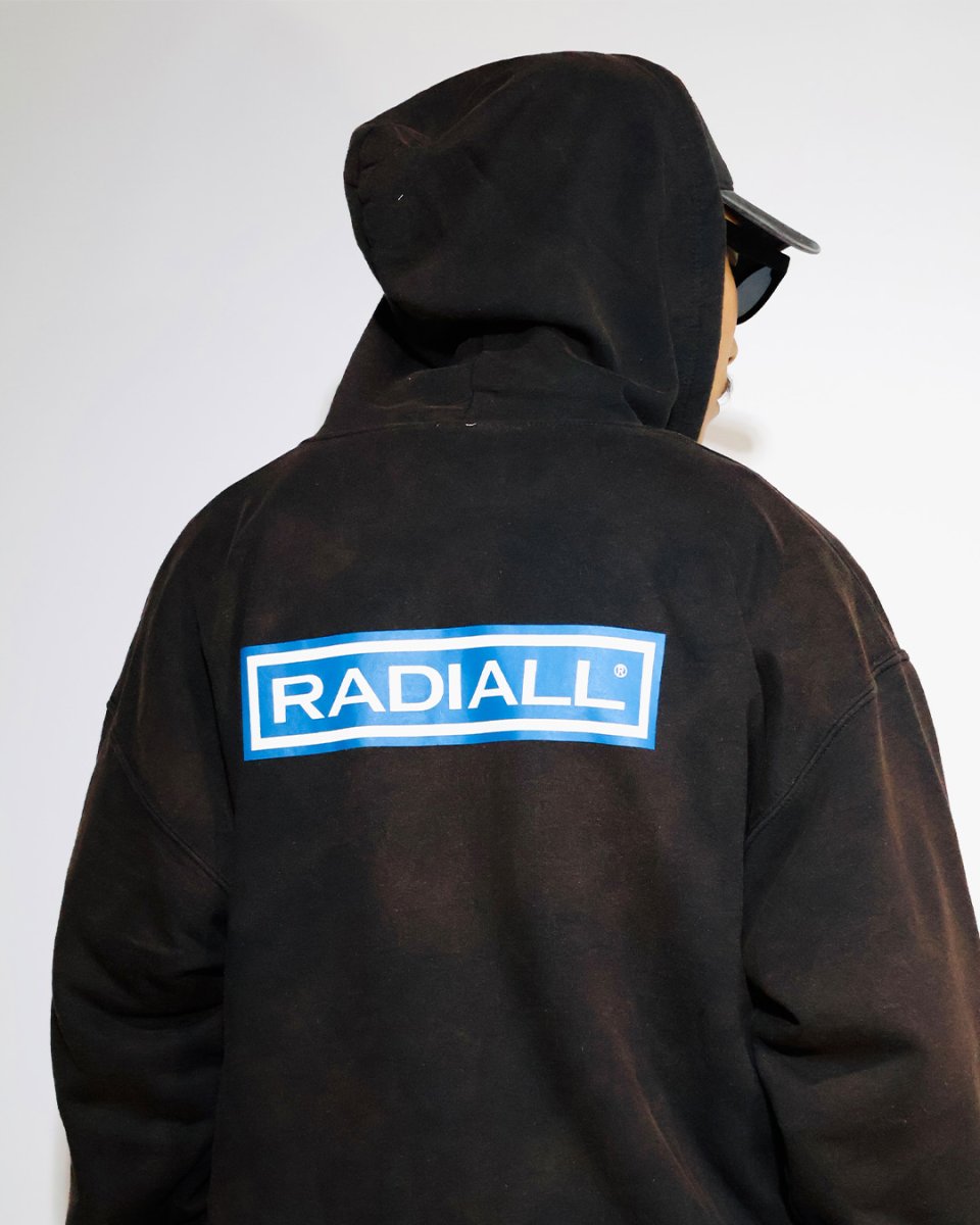 画像4: RADIALL  WHEELS - ZIP UP HOODIE (4)
