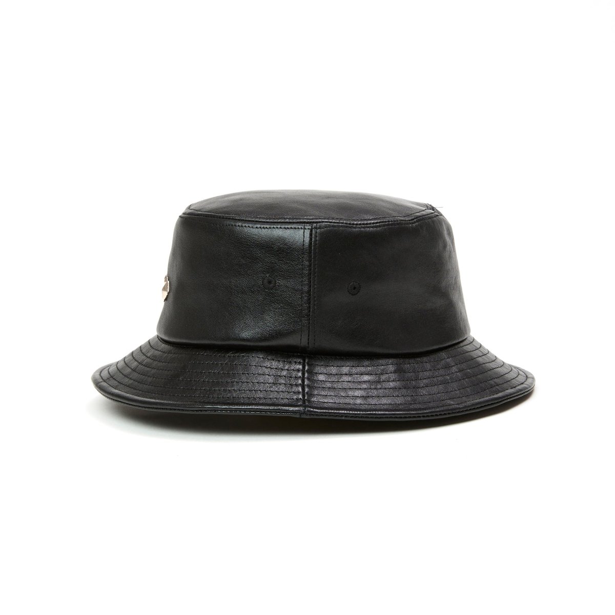 画像2: CALEE  STUDS LEATHER BUCKET HAT (2)