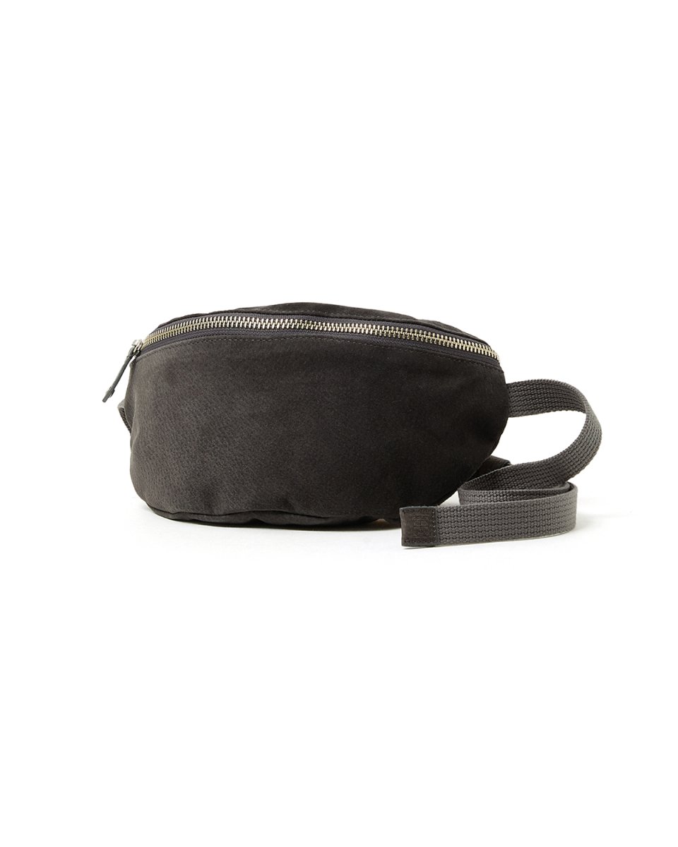 画像1: hobo  WAIST POUCH PIG SUEDE (1)