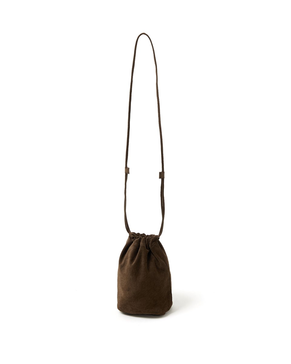 画像1: hobo  DRAWSTRING POUCH PIG SUEDE (1)