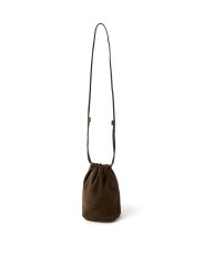画像1: hobo  DRAWSTRING POUCH PIG SUEDE (1)