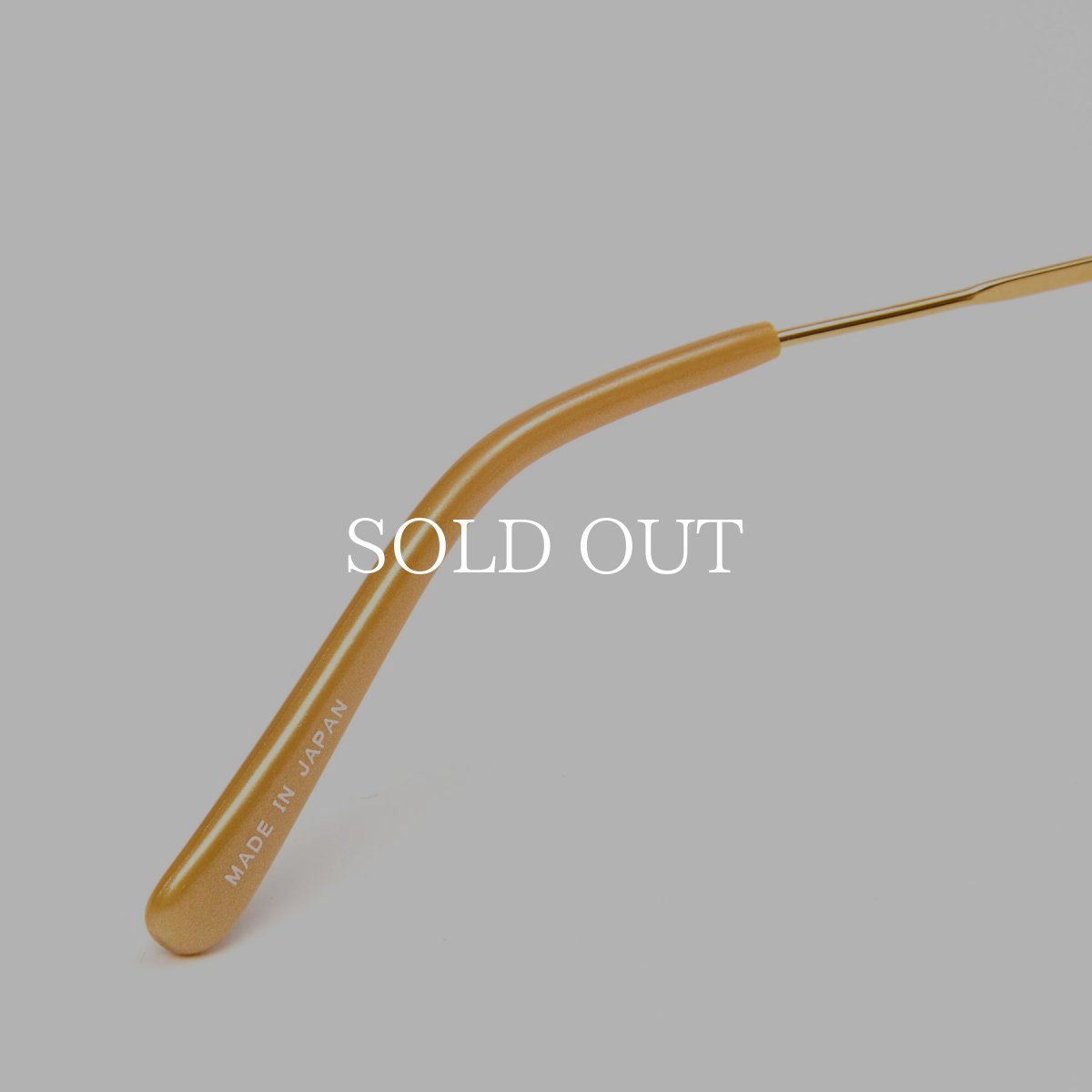 画像6: CALEE  VINTAGE TYPE CIRCLE METAL GLASSES (6)