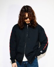画像3: PORKCHOP GARAGE SUPPLY  PP LOGO ZIP UP HOODIE (3)