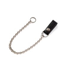 画像2: CALEE  SILVER STAR CONCHO LEATHER WALLET CHAIN (2)