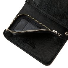 画像6: CALEE  SILVER STAR CONCHO FLAP LEATHER HALF WALLET (6)