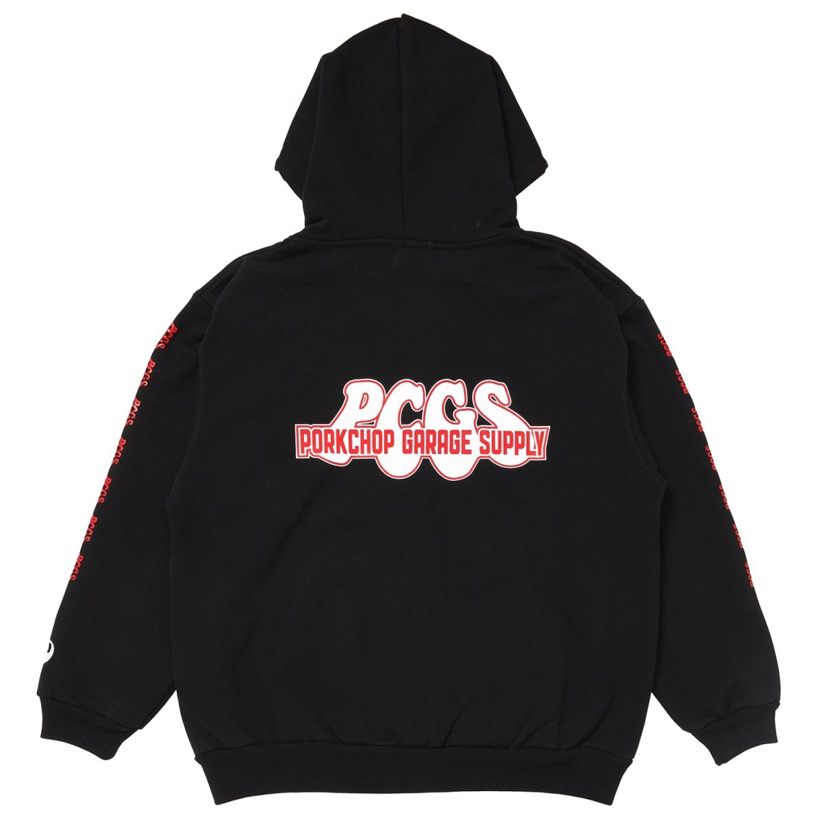 画像1: PORKCHOP GARAGE SUPPLY  PP LOGO ZIP UP HOODIE (1)