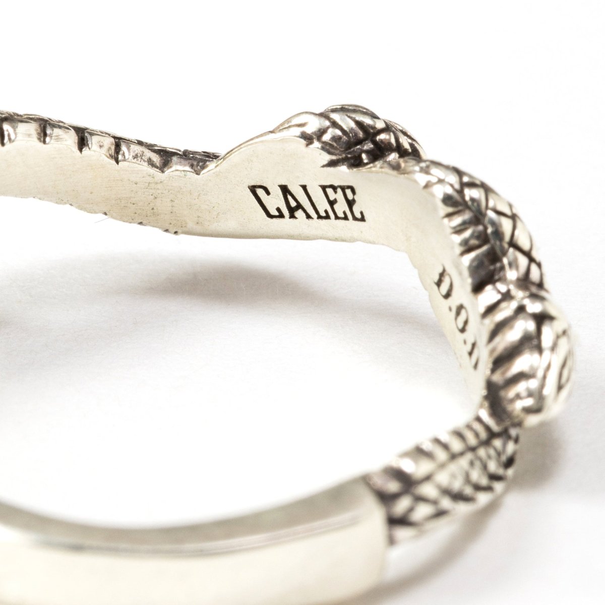 画像3: CALEE  SILVER SNAKE PINKY RING ＜EXCLUSIVE＞ (3)