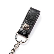 画像3: CALEE  SILVER STAR CONCHO LEATHER WALLET CHAIN (3)