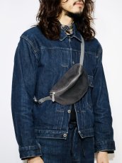 画像2: hobo  WAIST POUCH PIG SUEDE (2)