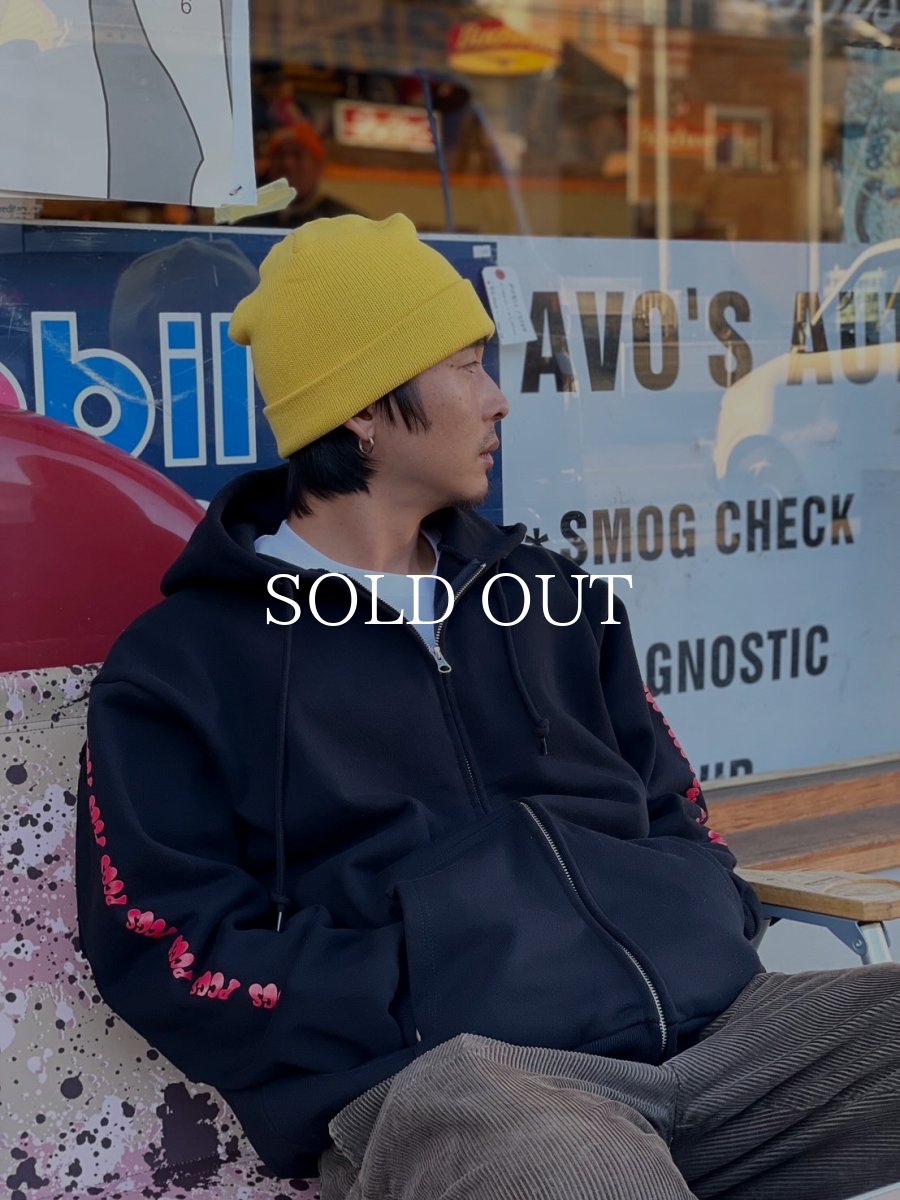 画像8: PORKCHOP GARAGE SUPPLY  PP LOGO ZIP UP HOODIE (8)