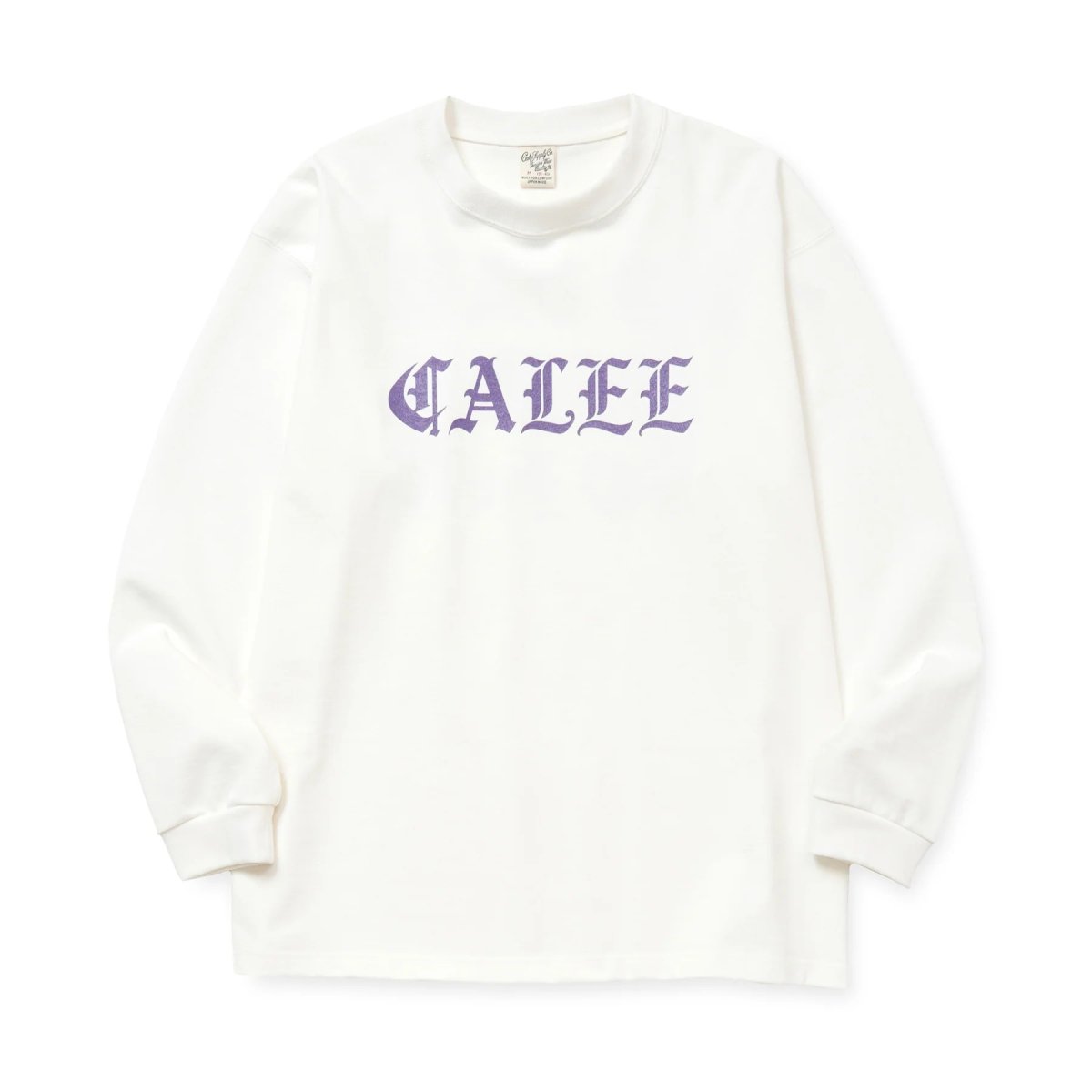 画像12: CALEE  O/E LOGO HEAVY WEIGHT L/S TEE (12)