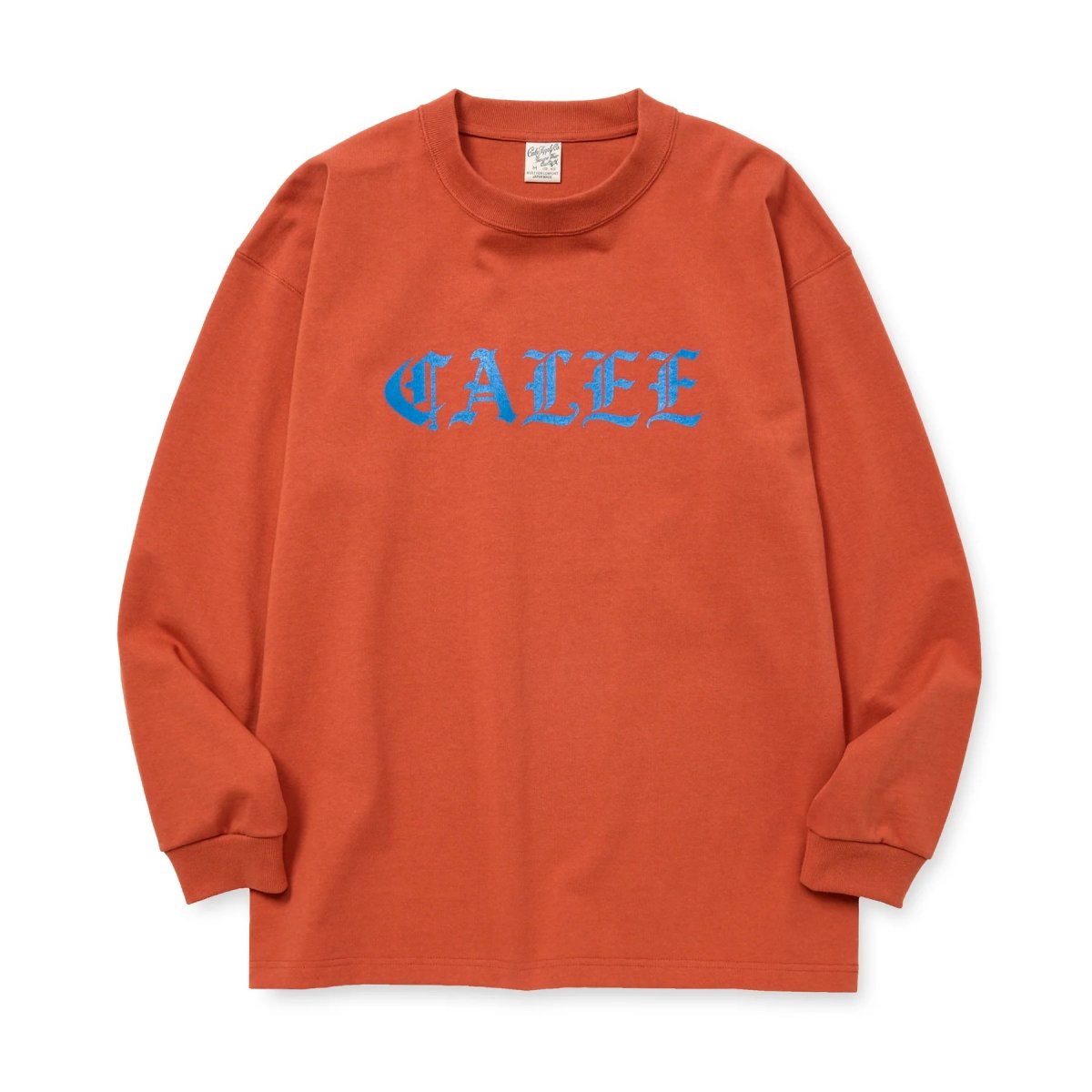 画像10: CALEE  O/E LOGO HEAVY WEIGHT L/S TEE (10)