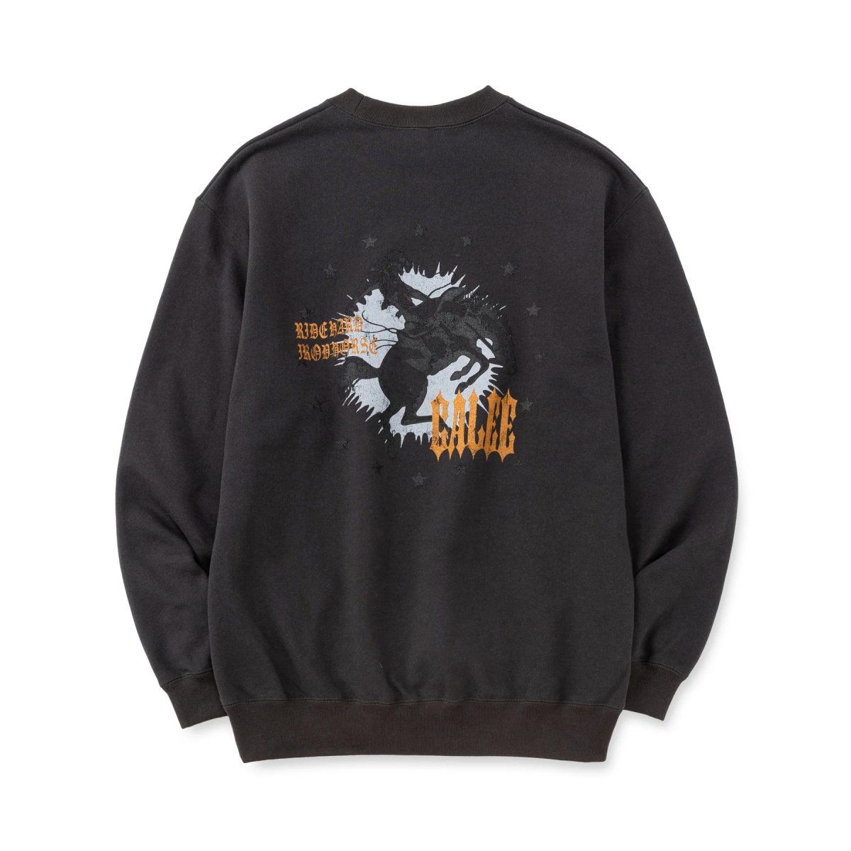 画像8: CALEE  IRON HORSE CREW NECK SW ＜BARTHDAY WORKS DESIGN＞ (8)