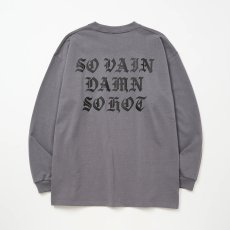 画像2: CALEE  O/E LOGO HEAVY WEIGHT L/S TEE (2)