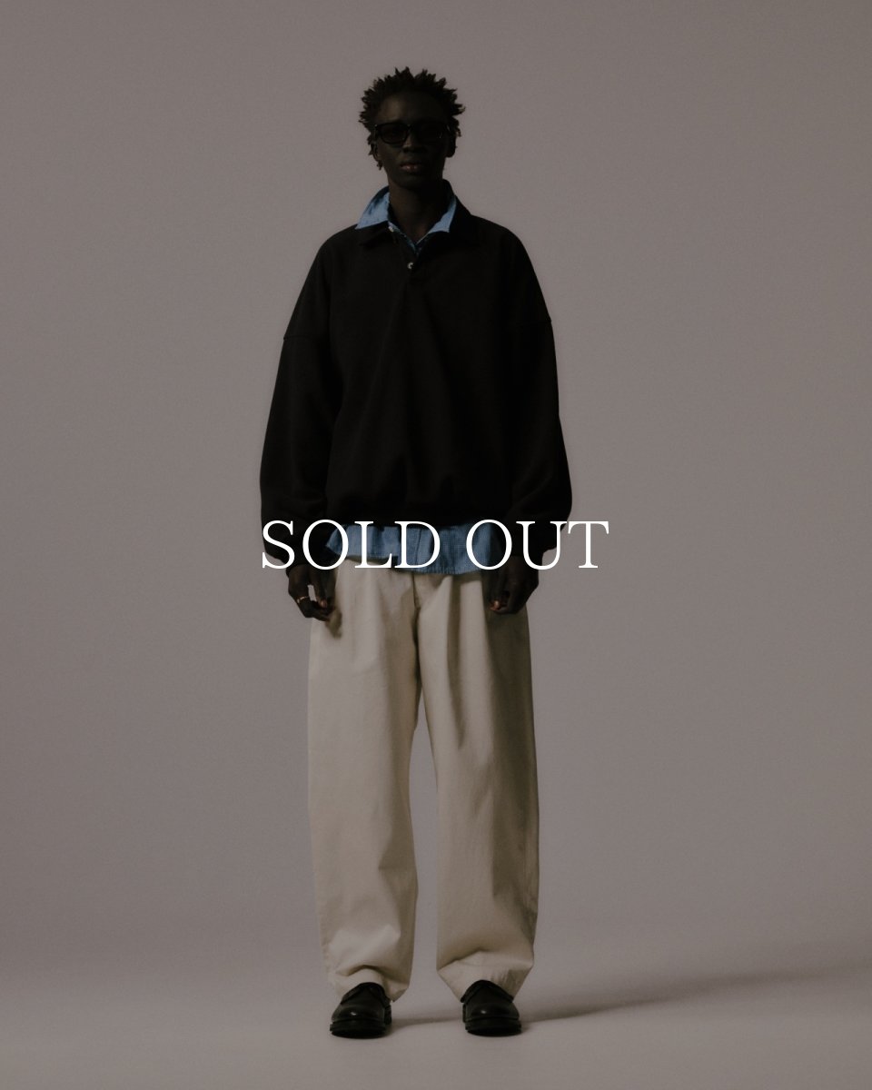 画像7: COOTIE   Fleece Sweat Polo Shirt (7)