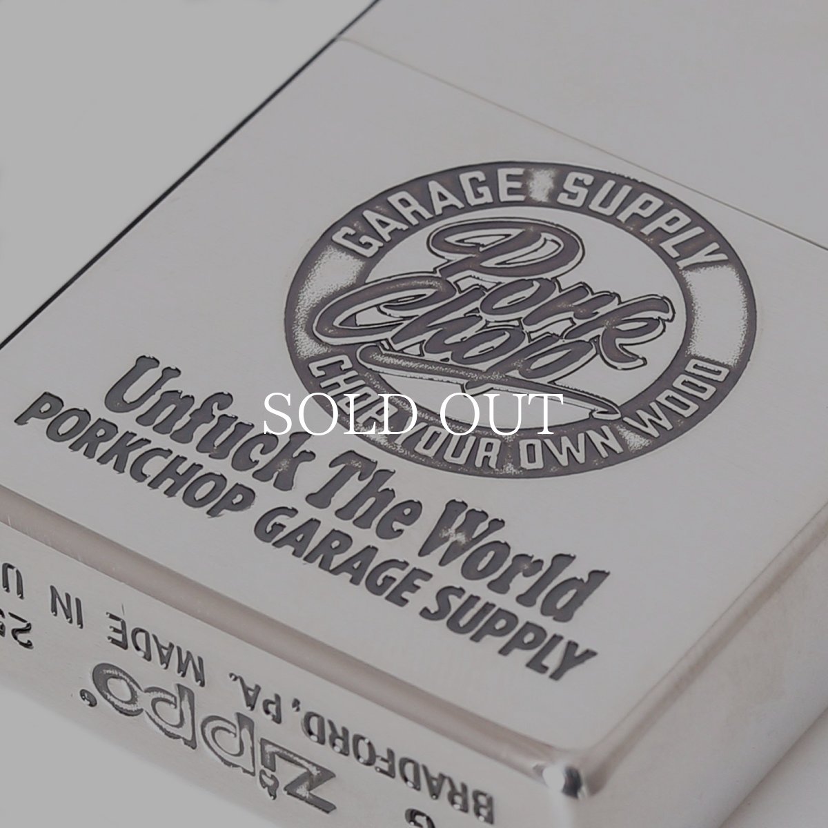 画像7: PORKCHOP GARAGE SUPPLY  PORK ZIPPO 2025 (7)