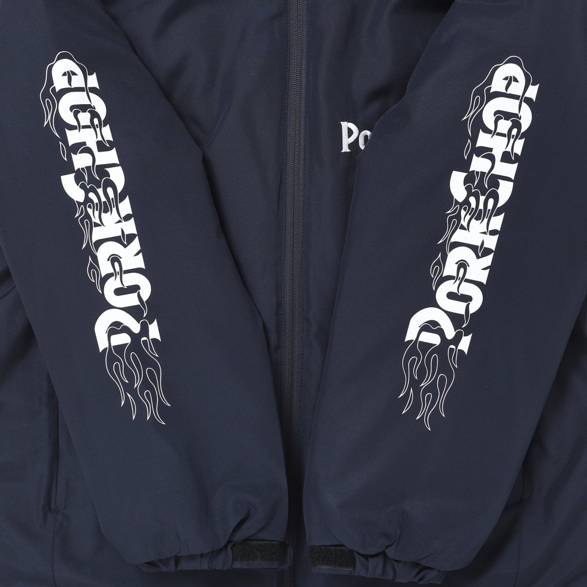 画像8: PORKCHOP GARAGE SUPPLY  BURNING LOGO HOODED JKT (8)