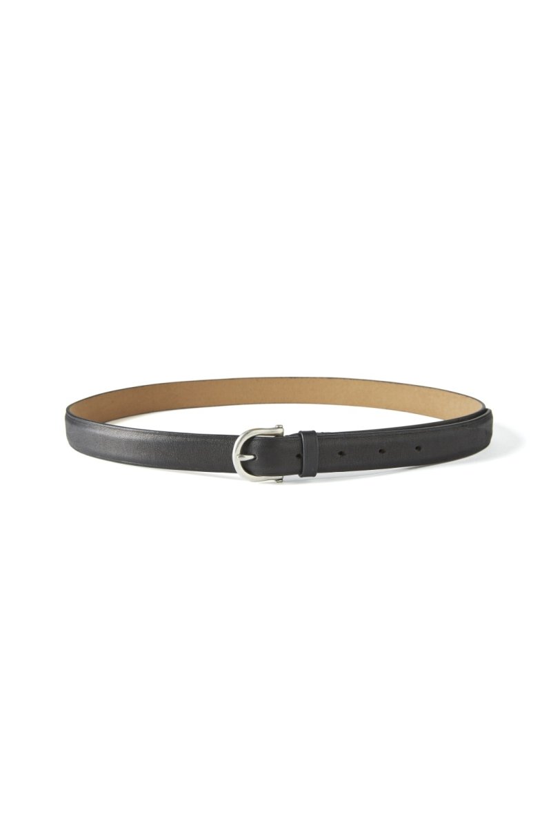画像1: OLD JOE   STUNNING LEATHER SKINNY BELT (1)