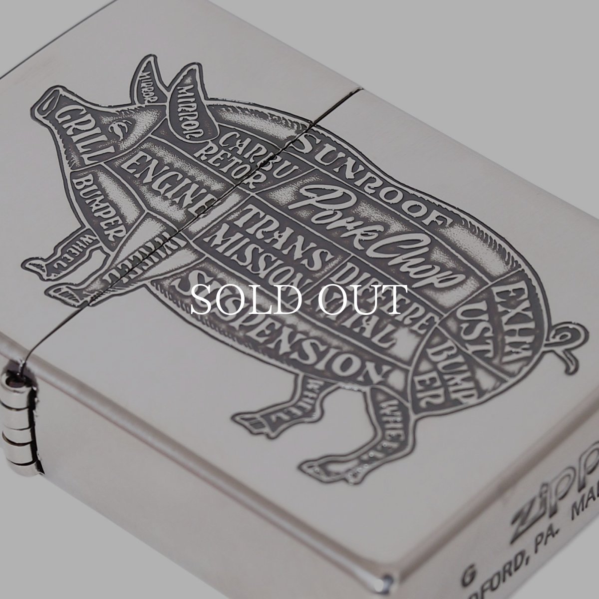 画像4: PORKCHOP GARAGE SUPPLY  PORK ZIPPO 2025 (4)