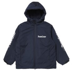 画像1: PORKCHOP GARAGE SUPPLY  BURNING LOGO HOODED JKT (1)