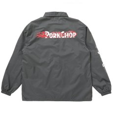 画像1: PORKCHOP GARAGE SUPPLY  BURNING LOGO COACH JKT (1)