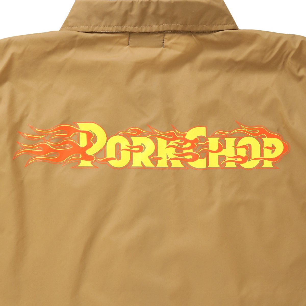 画像11: PORKCHOP GARAGE SUPPLY  BURNING LOGO COACH JKT (11)