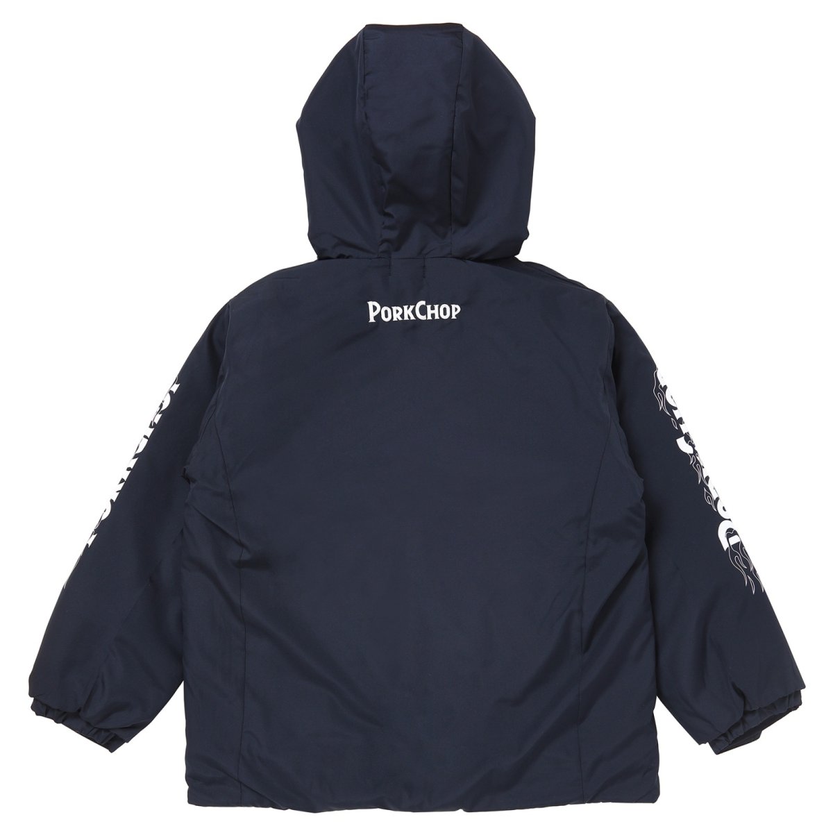 画像2: PORKCHOP GARAGE SUPPLY  BURNING LOGO HOODED JKT (2)
