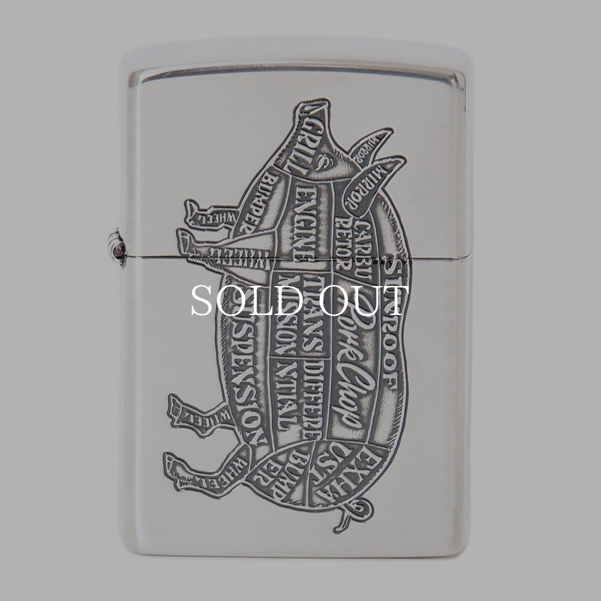画像1: PORKCHOP GARAGE SUPPLY  PORK ZIPPO 2025 (1)