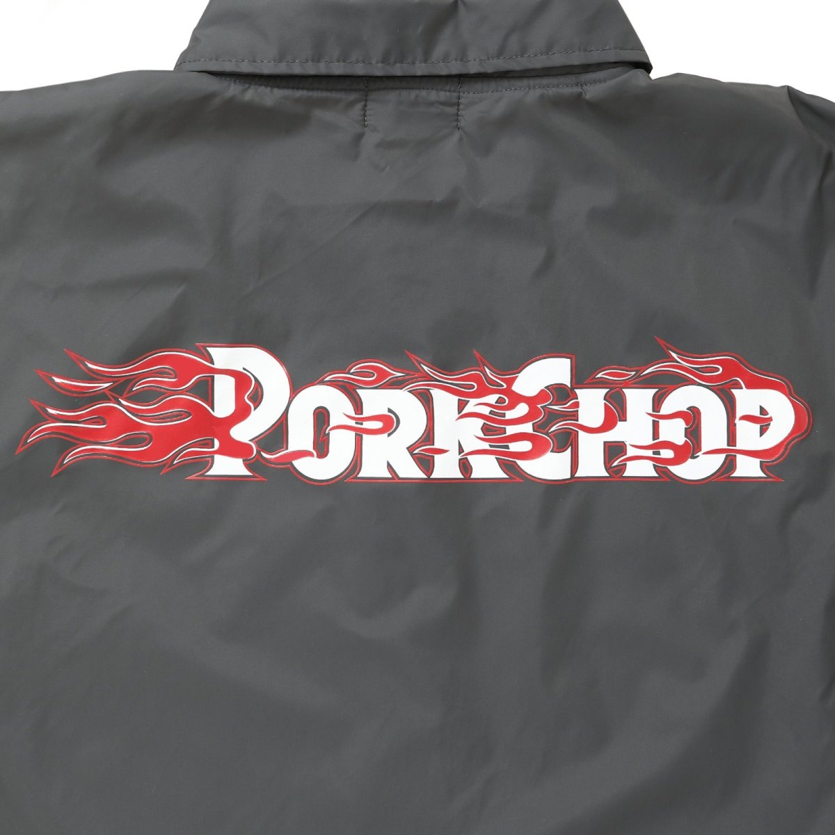 画像5: PORKCHOP GARAGE SUPPLY  BURNING LOGO COACH JKT (5)