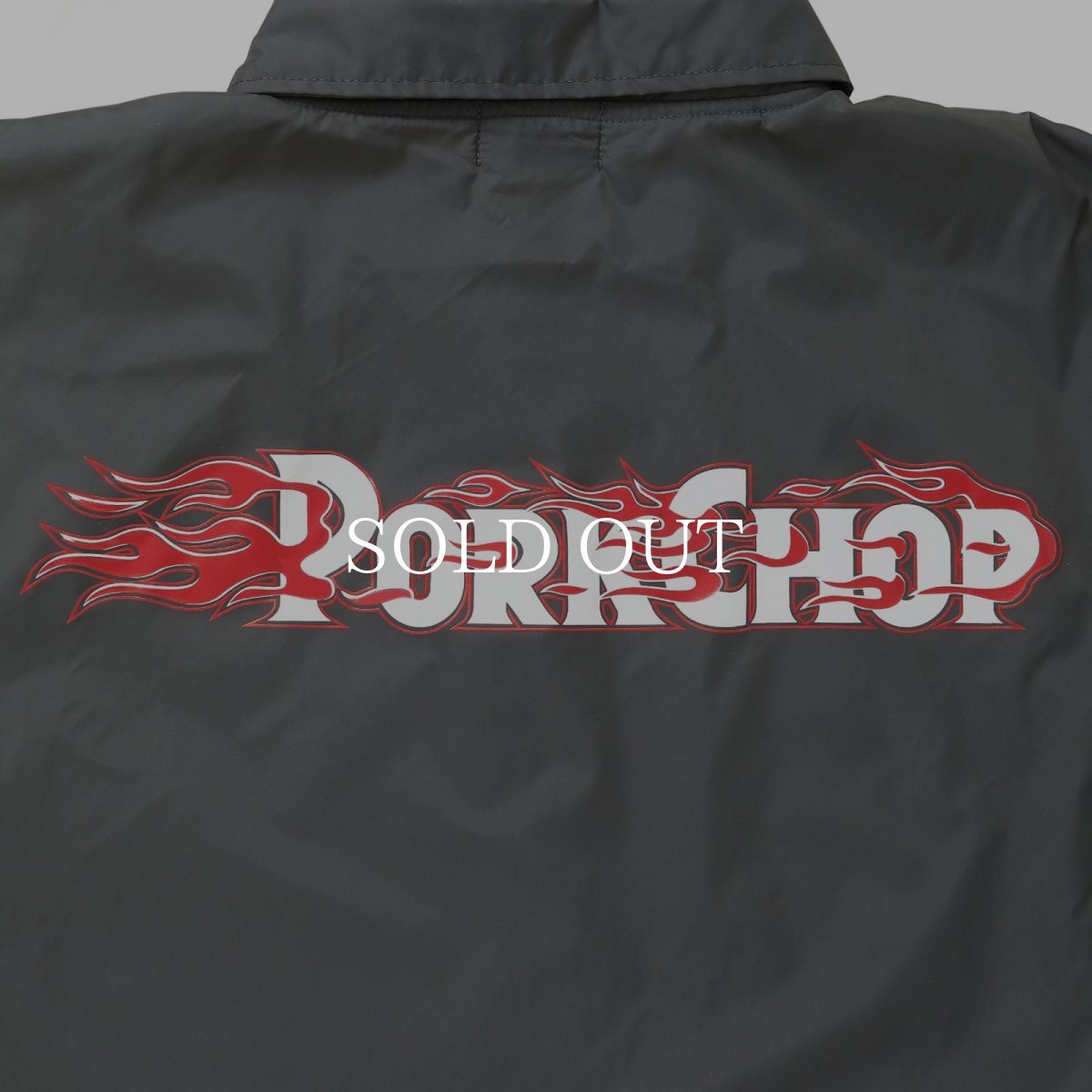 画像5: PORKCHOP GARAGE SUPPLY  BURNING LOGO COACH JKT (5)
