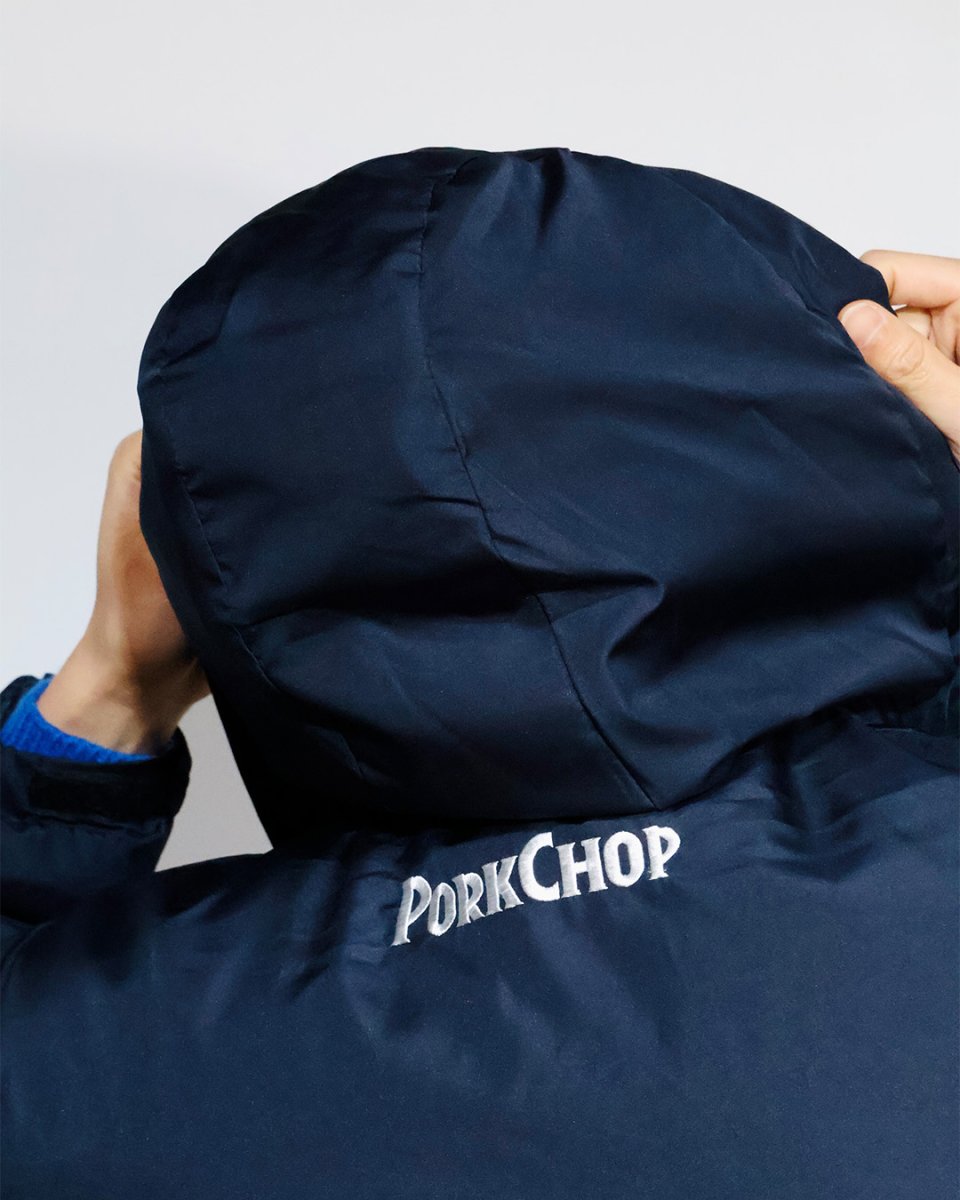 画像12: PORKCHOP GARAGE SUPPLY  BURNING LOGO HOODED JKT (12)