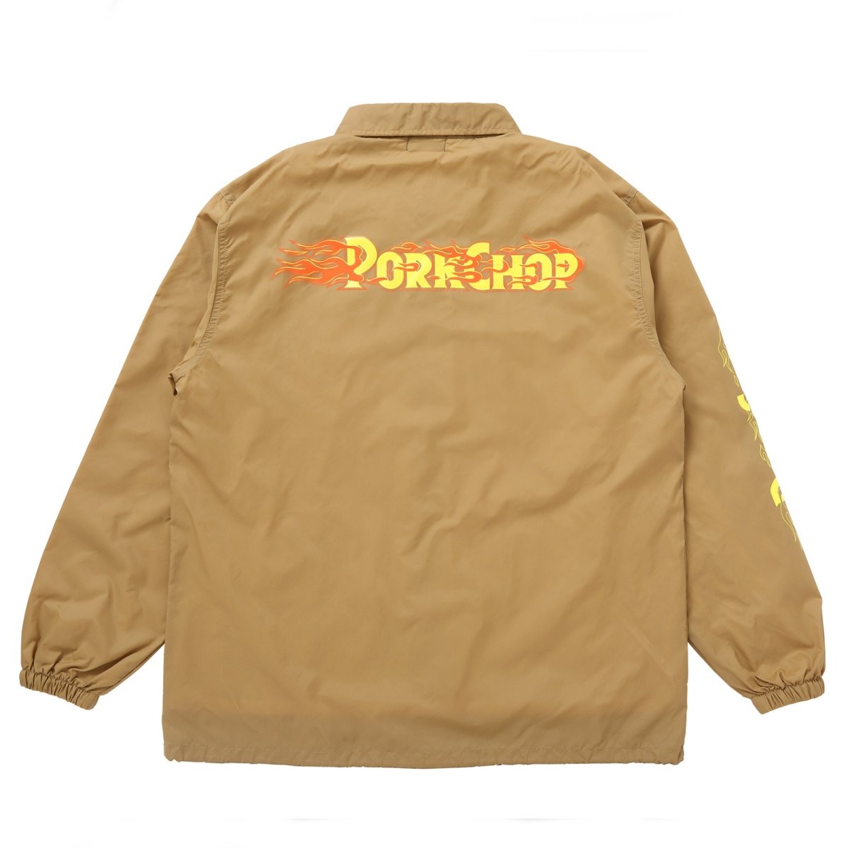 画像8: PORKCHOP GARAGE SUPPLY  BURNING LOGO COACH JKT (8)