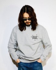 画像3: CALEE  IRON HORSE CREW NECK SW ＜BARTHDAY WORKS DESIGN＞ (3)