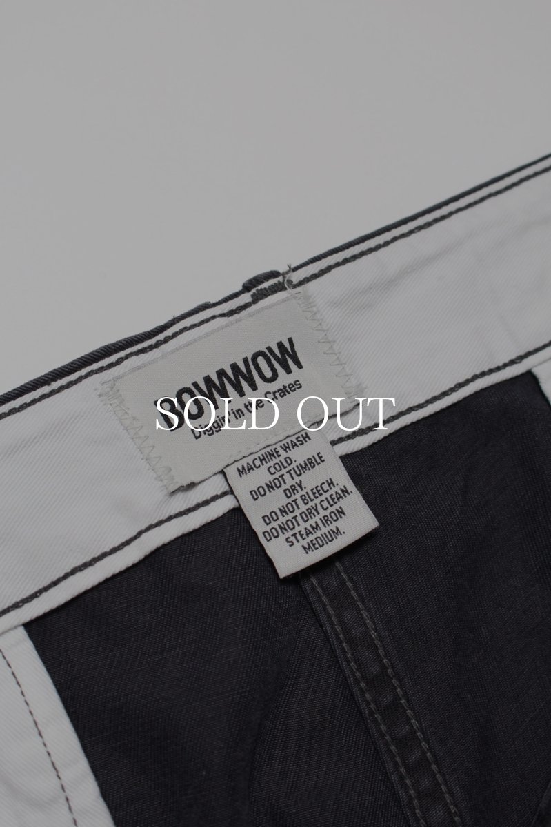 画像10: BOW WOW  BLACK WORK TROUSERS AGED (10)