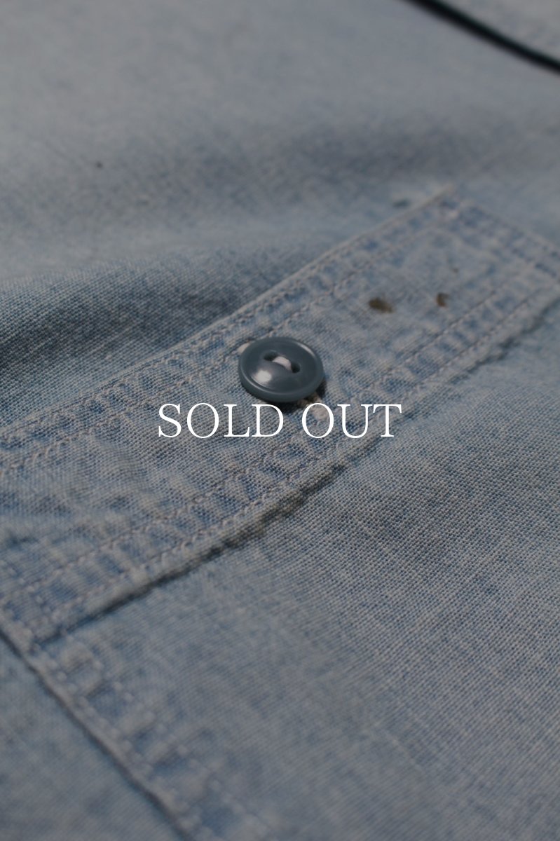 画像5: BOW WOW  SKETCH ZOMBOO USN CHAMBRAY SHIRT AGED (5)