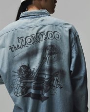 画像18: BOW WOW  SKETCH ZOMBOO USN CHAMBRAY SHIRT AGED (18)