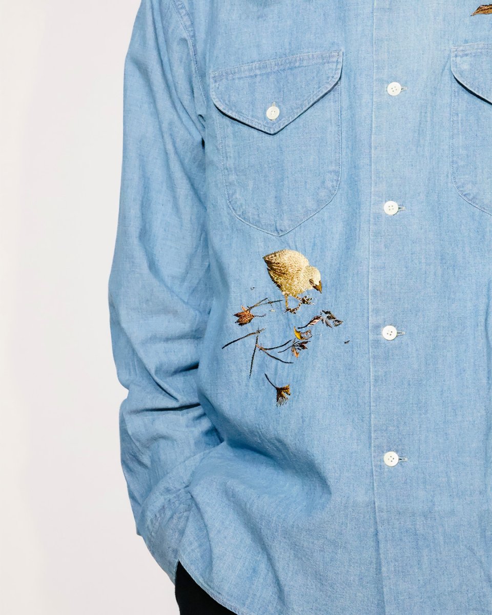 画像4: OLD JOE   SWALLOW COLLAR SPORTS SHIRTS Long-sleeve (Hiyoko) (4)