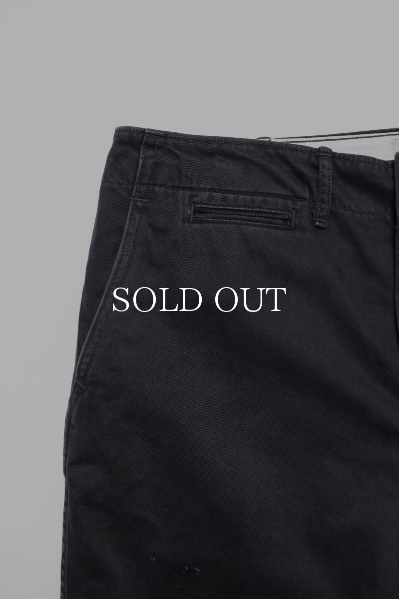 画像9: BOW WOW  BLACK WORK TROUSERS AGED (9)