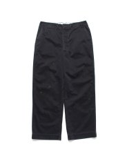 画像1: BOW WOW  BLACK WORK TROUSERS AGED (1)