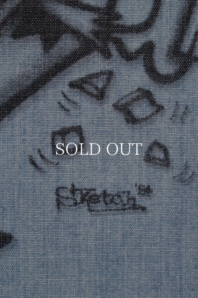 画像17: BOW WOW  SKETCH ZOMBOO USN CHAMBRAY SHIRT AGED (17)