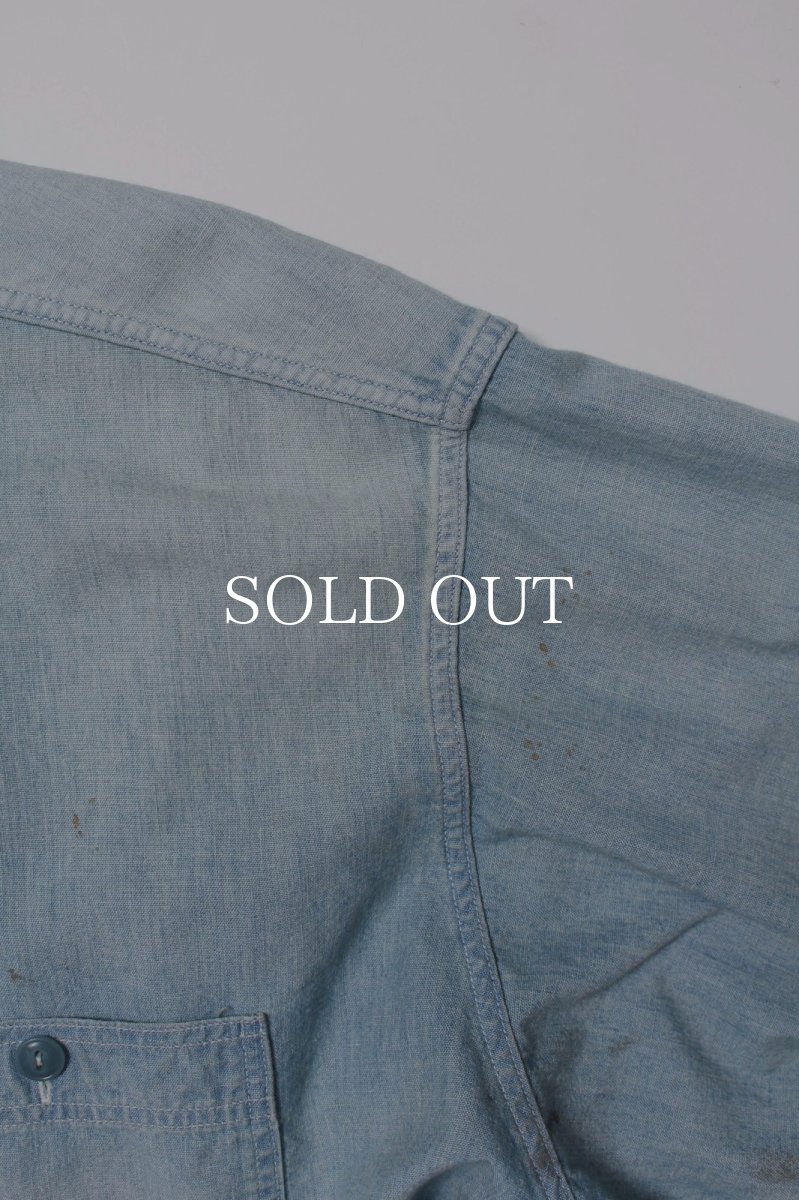 画像7: BOW WOW  SKETCH ZOMBOO USN CHAMBRAY SHIRT AGED (7)