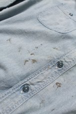画像6: BOW WOW  SKETCH ZOMBOO USN CHAMBRAY SHIRT AGED (6)