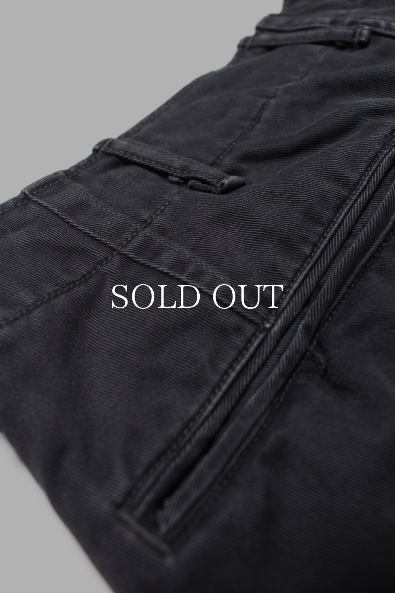 画像16: BOW WOW  BLACK WORK TROUSERS AGED (16)