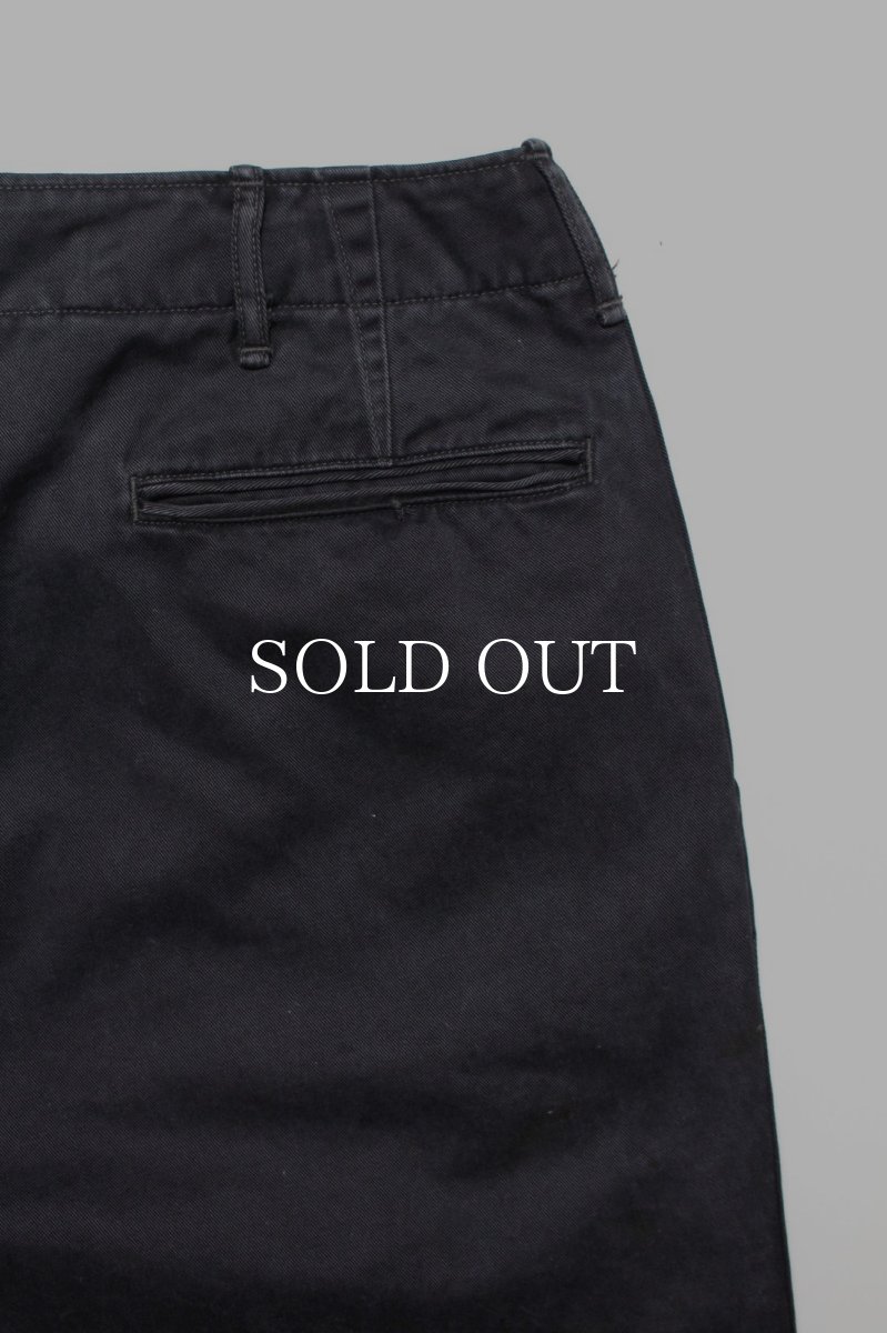 画像11: BOW WOW  BLACK WORK TROUSERS AGED (11)