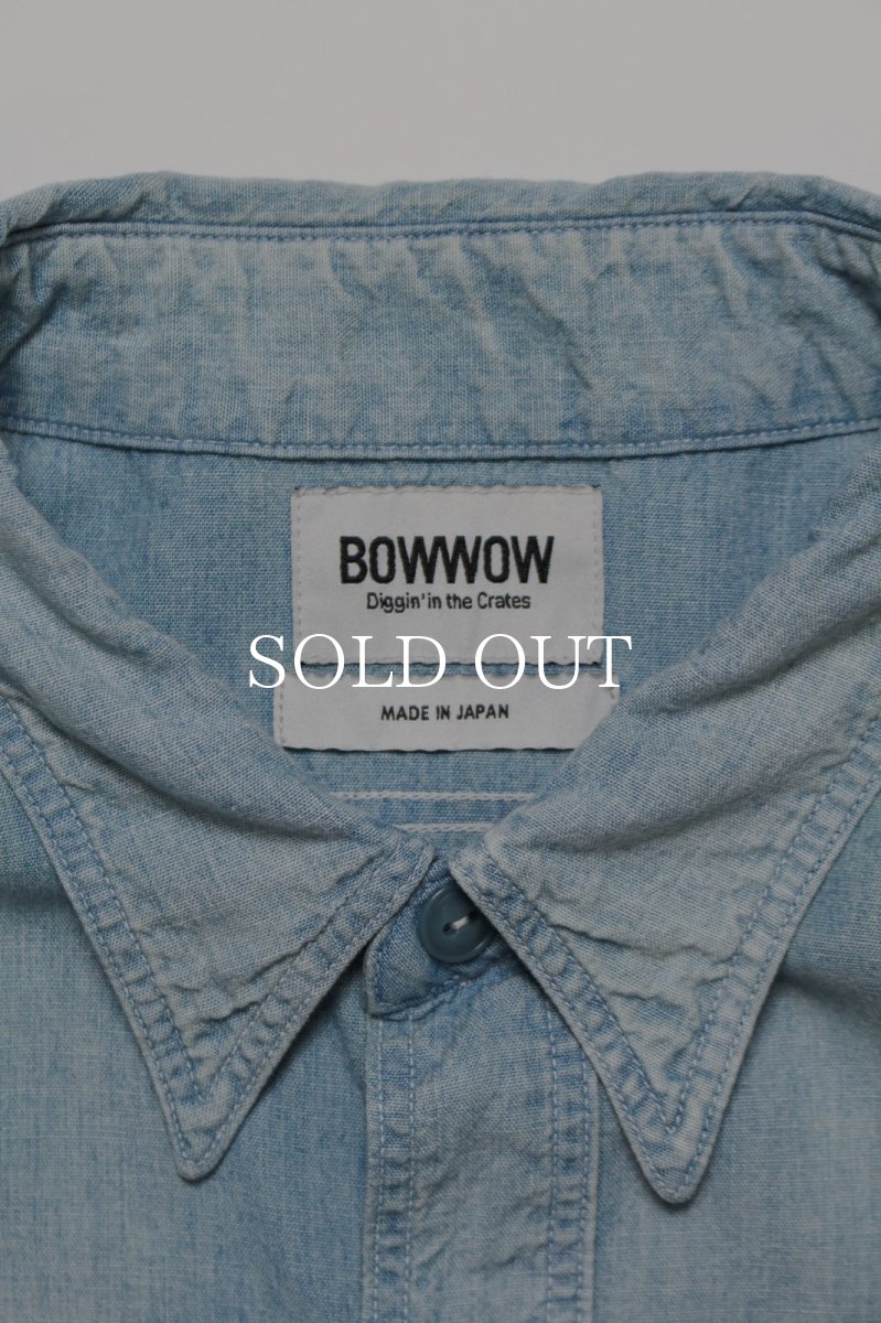 画像3: BOW WOW  SKETCH ZOMBOO USN CHAMBRAY SHIRT AGED (3)