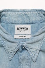 画像3: BOW WOW  SKETCH ZOMBOO USN CHAMBRAY SHIRT AGED (3)