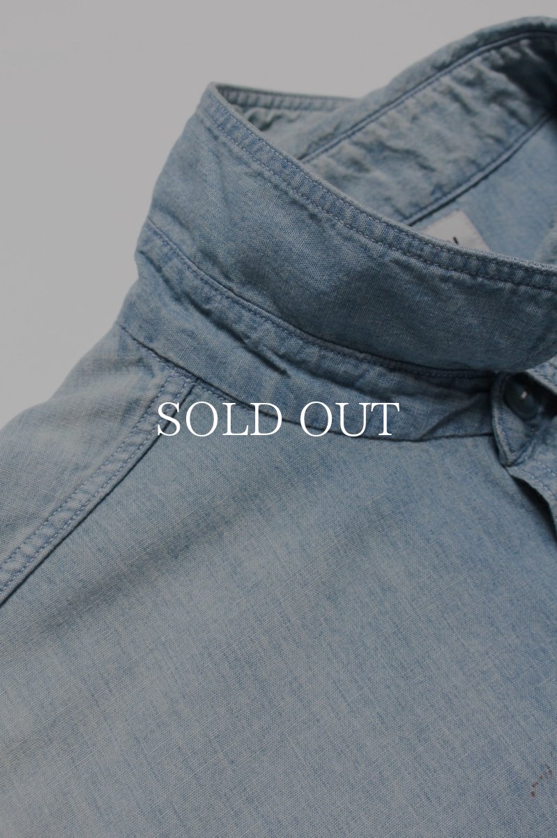 画像4: BOW WOW  SKETCH ZOMBOO USN CHAMBRAY SHIRT AGED (4)