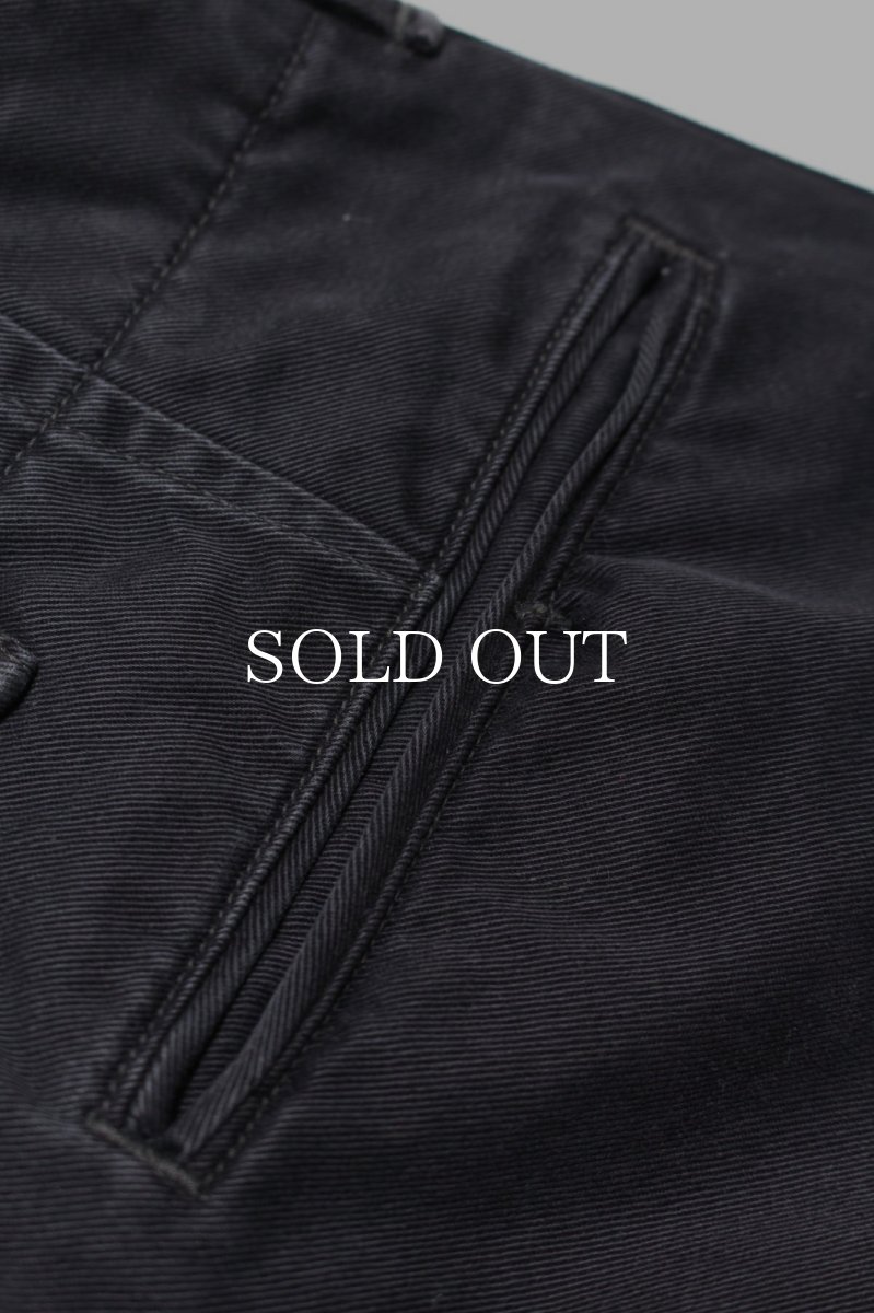 画像14: BOW WOW  BLACK WORK TROUSERS AGED (14)