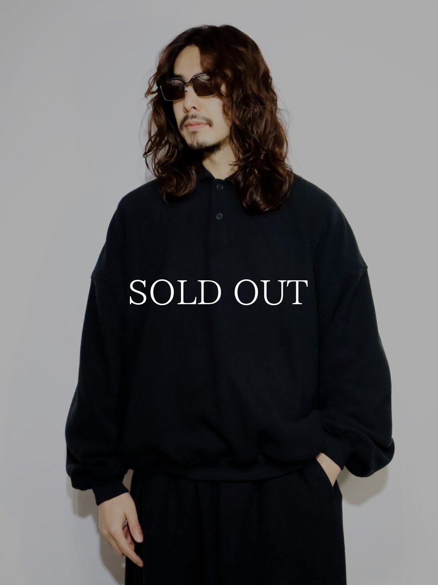 画像3: COOTIE   Fleece Sweat Polo Shirt (3)
